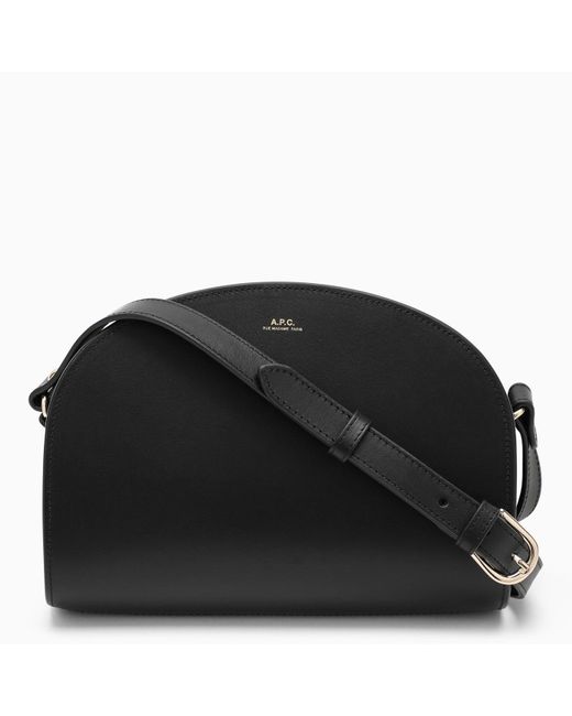 A.P.C. Black Demi Lune Mini Bag Lyst