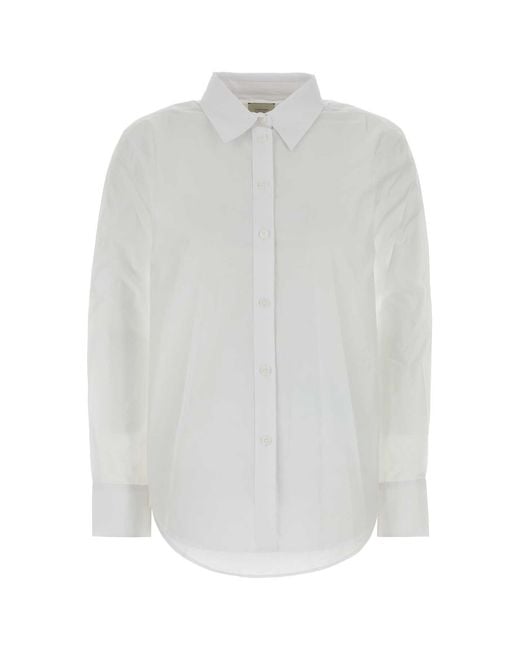 Calvin Klein White Poplin Shirt