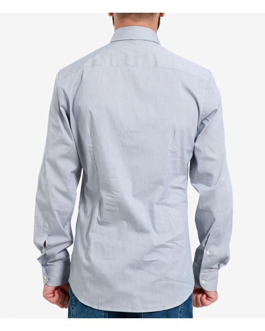 Fay Shirts Wit in het Blue voor heren
