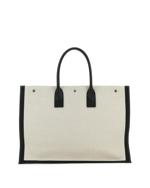 Saint Laurent Natural Rive Gauche Handbag