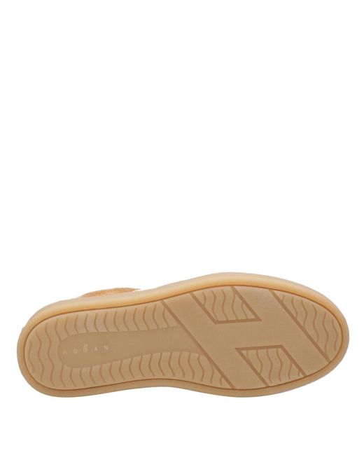 Baskets Camel+Blanc Hogan en coloris Brown