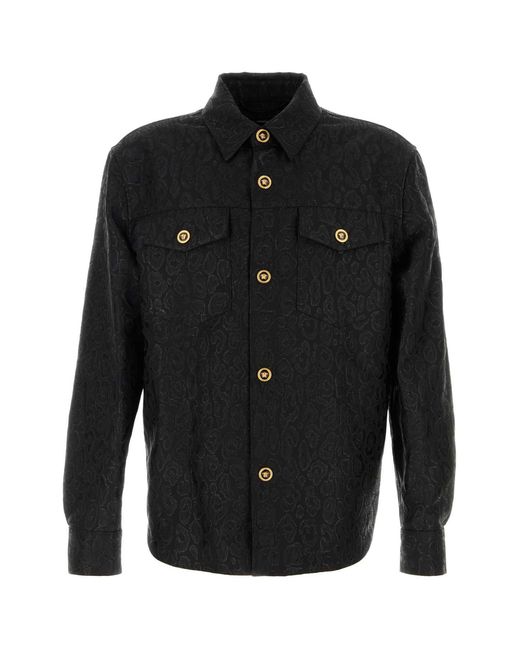 Versace Black Shirts for men