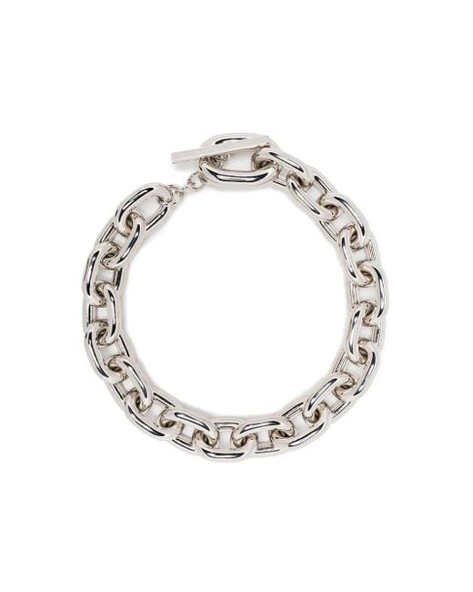 Rabanne Metallic Chain Necklace