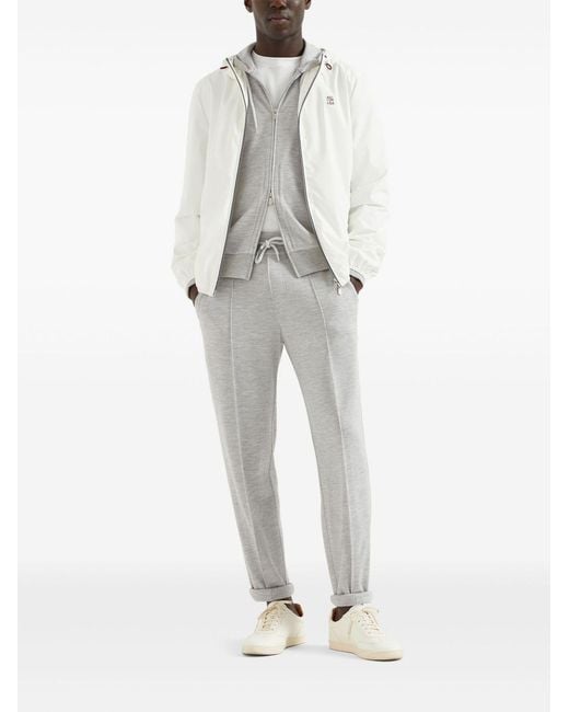 Brunello Cucinelli White Jackets for men