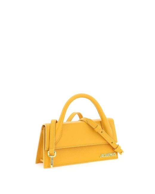 Jacquemus Yellow Le Chiquito Long Tasche