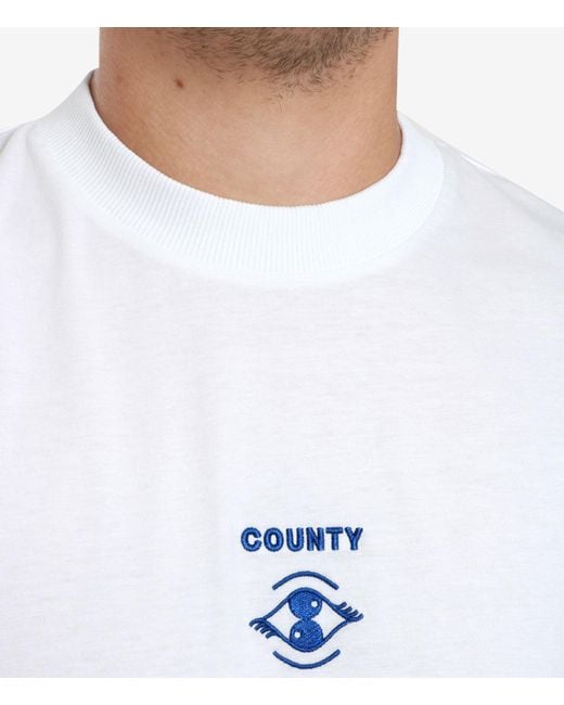 T Shirts and Polos White Marcelo Burlon de hombre