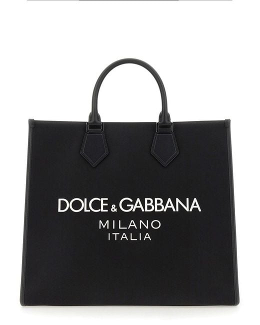 Dolce & Gabbana Black Bags for men