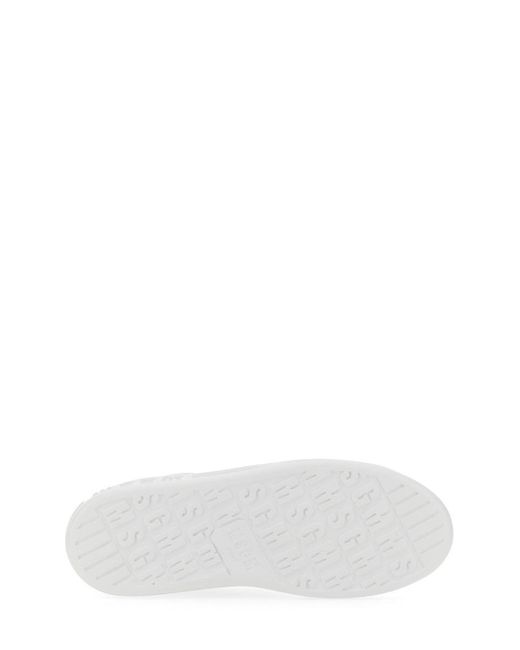 MSGM White Iconic Cupsole Sneaker