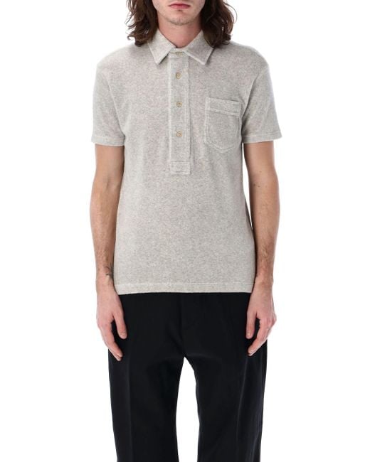 Tom Ford T Shirts En Polos Grijs in het Blue voor heren