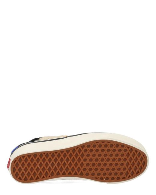 Vans White Multicolour Textile Sneakers