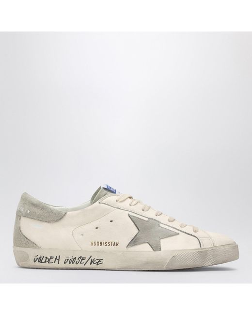 Golden Goose Deluxe Brand White Super-Star Sneaker for men