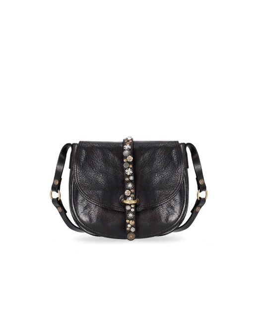 Campomaggi Black Cefalù Crossbody Bag