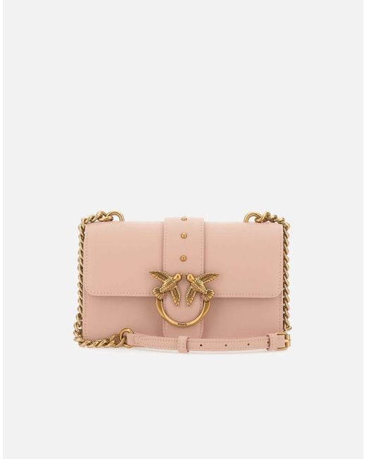Love Una Mini Borsa A Tracolla di Pinko in Pink