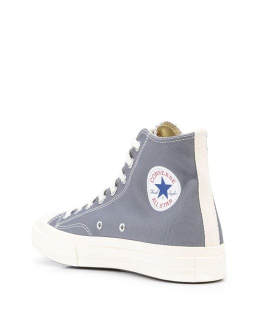 COMME DES GARÇONS PLAY White Comme Des Garçons X Converse All Star High-Top Sneakers