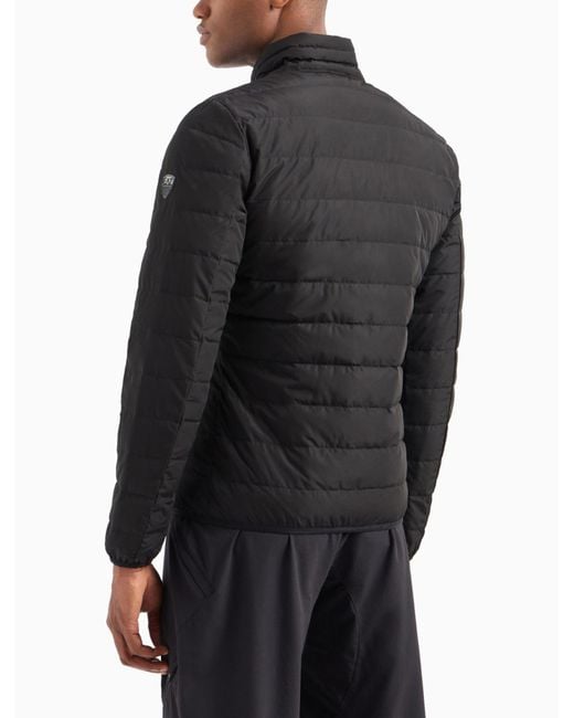 EA7 Jassen Zwart in het Black