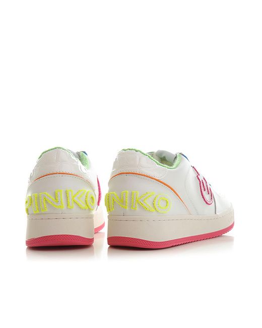 Pinko Pink Bondy Basket Sneakers