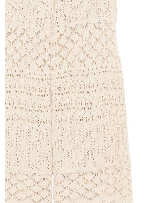 Semicouture White Trousers