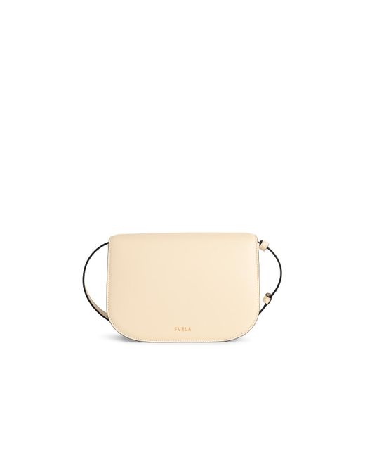 Furla Natural Creme Lear 'sfera' Mini Crossbody Bag