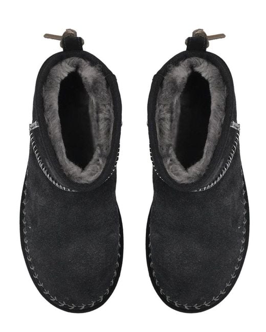 Ugg Black Classic Ultra Mini Boots