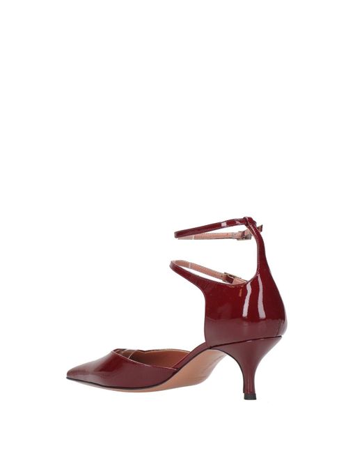 Avec talon bordeaux Aldo Castagna en coloris Red