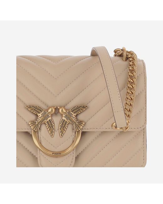 Pinko Natural Mini Love One Bag