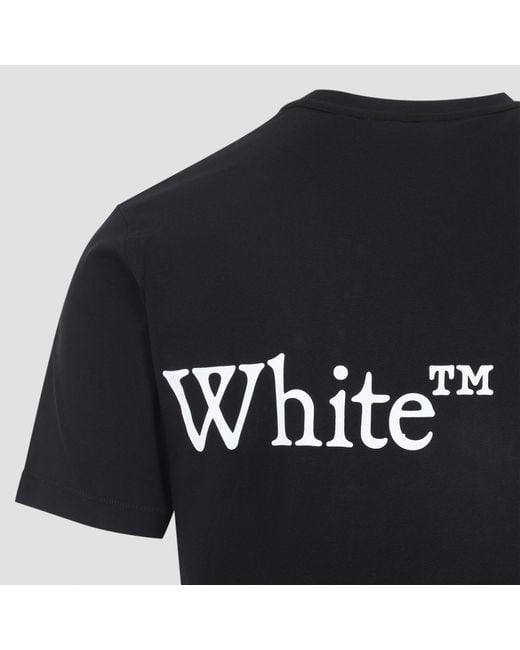 Off-White c/o Virgil Abloh Black Bookish Scarf Regular S/S Tee
