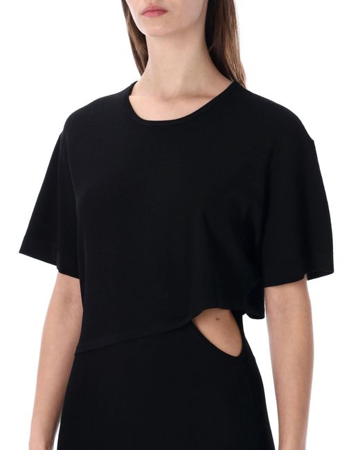 THE GARMENT Black Madison Cut-Out Knit Dress