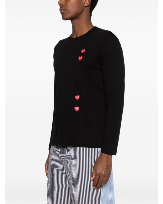Comme des Garçons Black Cotton T-Shirt