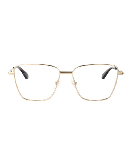 McQueen Multicolor Transparent Metal Glasses