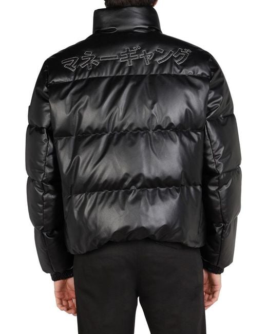 TATRAS X SFERA EBBASTA Black Logo Embroidery Down Jacket