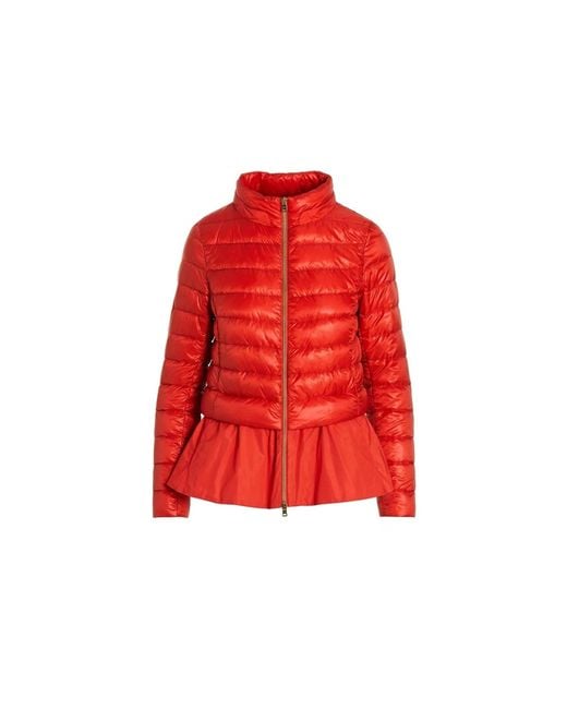 Herno Red Down Jacket