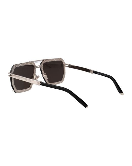 Philipp Plein Black Sunglasses