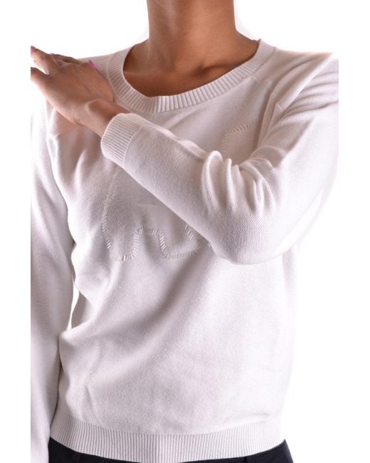 Armani Jeans White Sweater