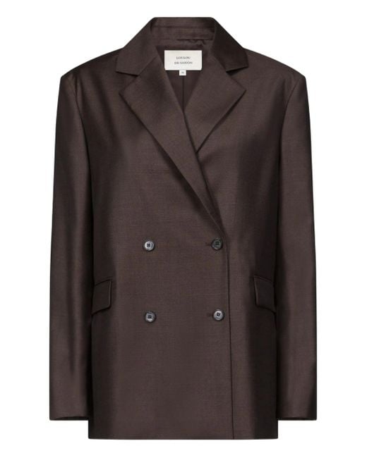Loulou de Saison Brown Donau Lds Tailored Jacket