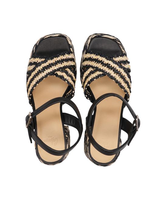 Castaner White Sandals