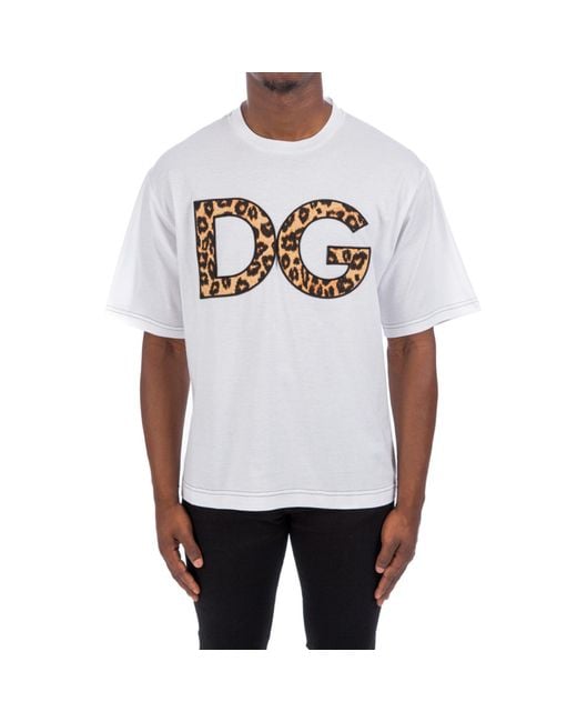 Dolce & Gabbana Dg T -shirt in het White voor heren