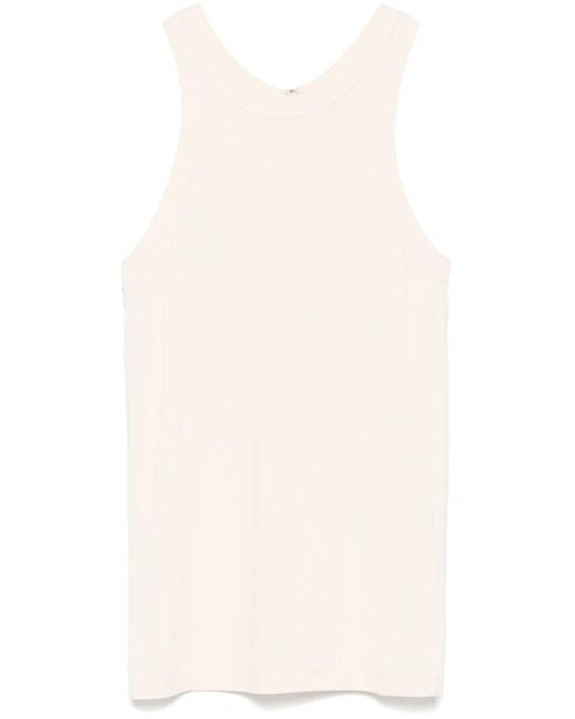 Totême White Sleeveless Top