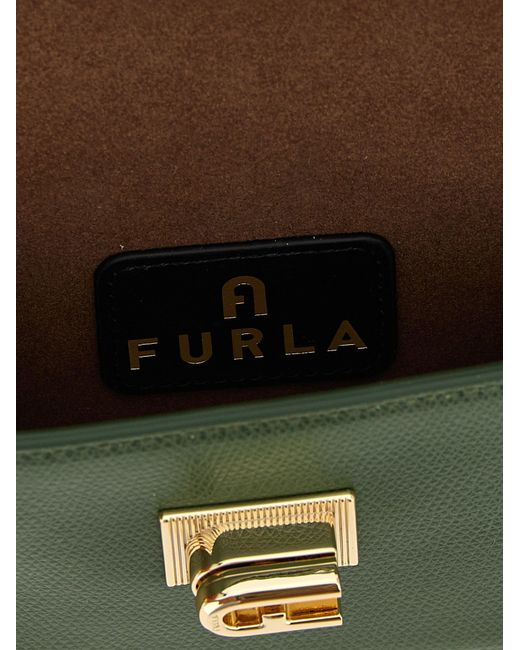 Furla Green ' 1927' Mini -Crossbody -Tasche