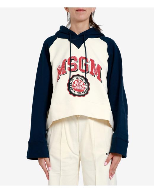 MSGM Blue Sweaters