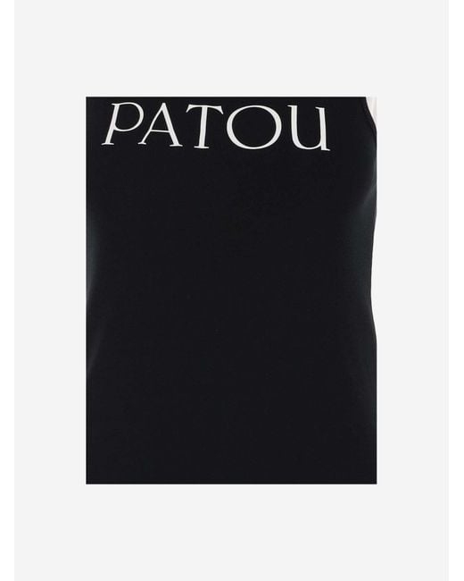 Patou Black Tank Top
