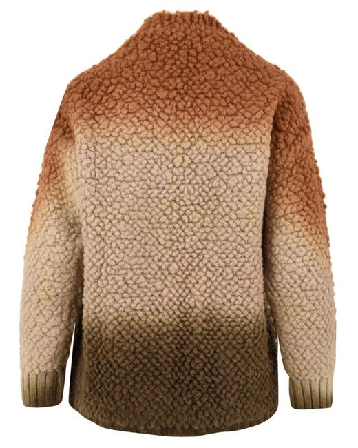Akep Brown Coats Multi -Farbe