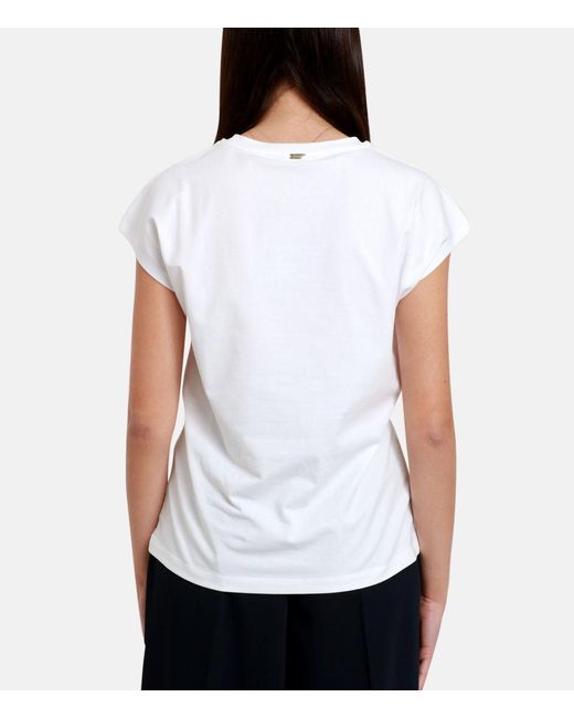 Herno White T Shirts And Polos