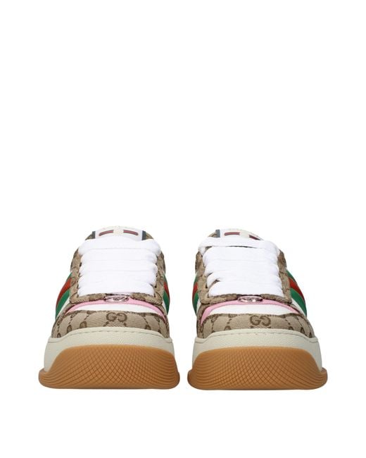 Gucci Multicolor Sneakers Fabric
