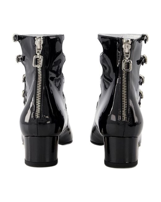 CAREL PARIS Black Xena Babies Patent Leather