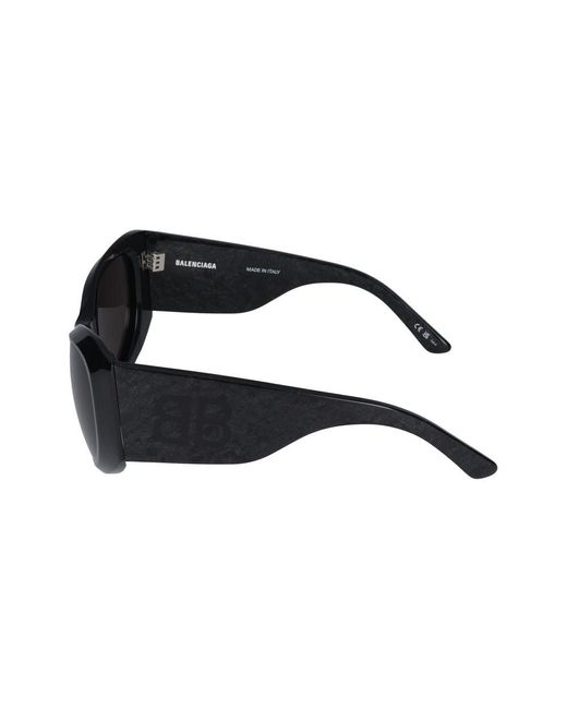 Balenciaga Black Sunglasses Bb0393 S /21/145 for men