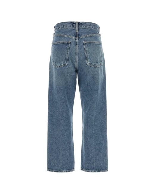 Agolde Blue Denim Jeans