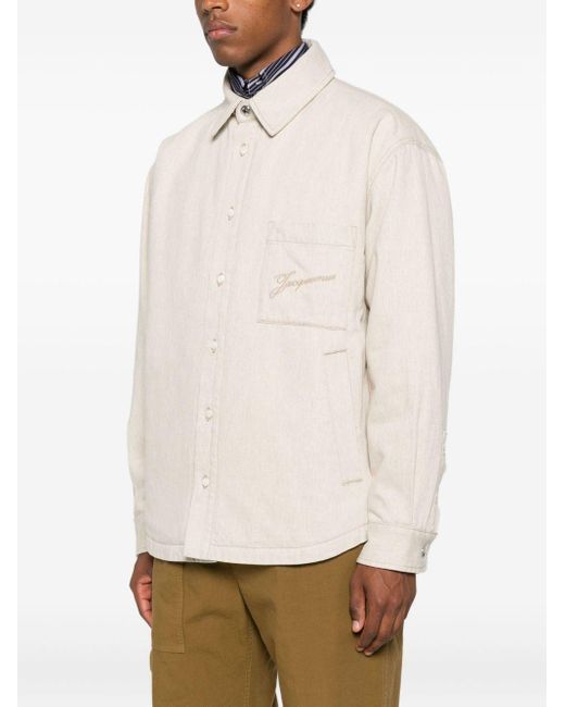 Jacquemus White Boulanger Overshirt for men