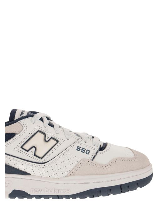 BB550 Sneakers New Balance de hombre de color White
