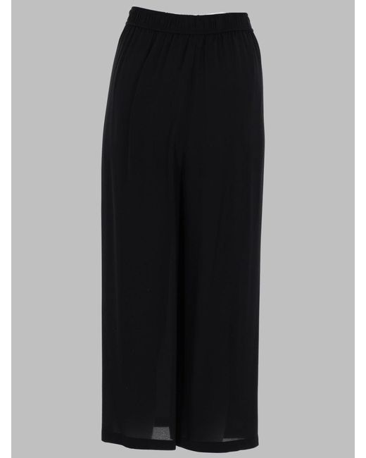 Vince Black Chic Mini Skirt Trousers For