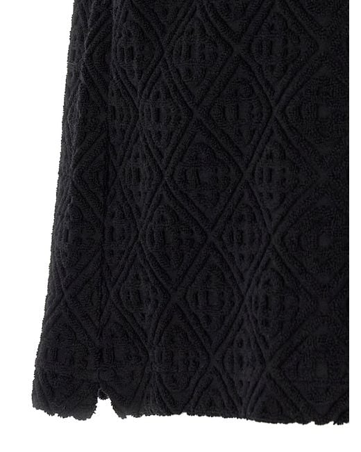 Chemise 'serviette monogramme' Casablanca pour homme en coloris Black